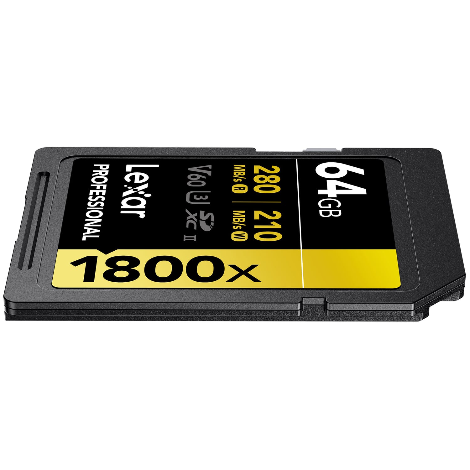 Lexar GOLD Series Professional 1800x UHS II SDXC Memory 64GB, 2