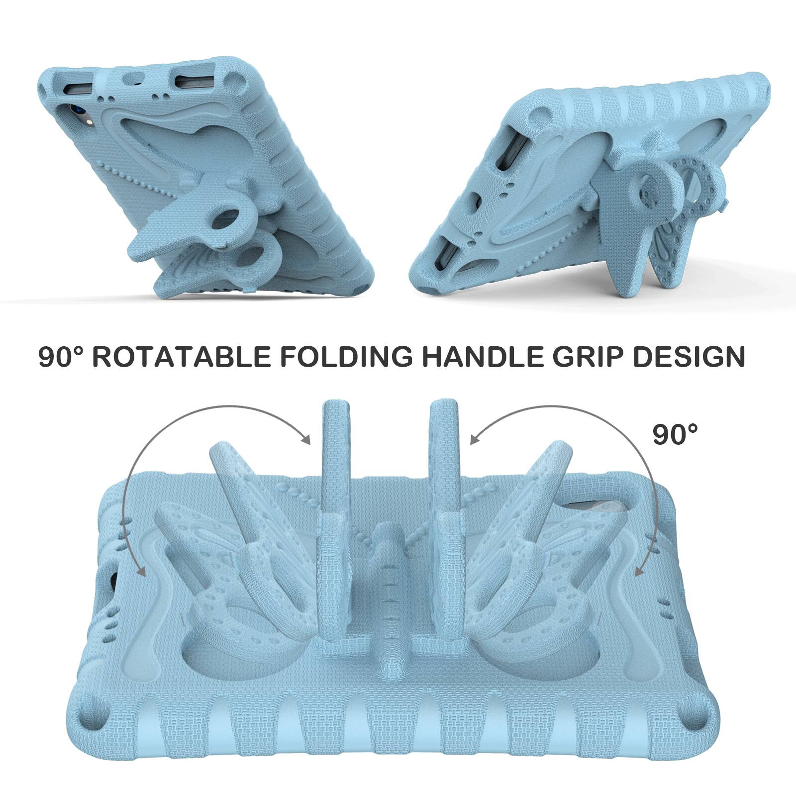 90° ROTATABLE FOLDING HANDLE GRIP DESIGN