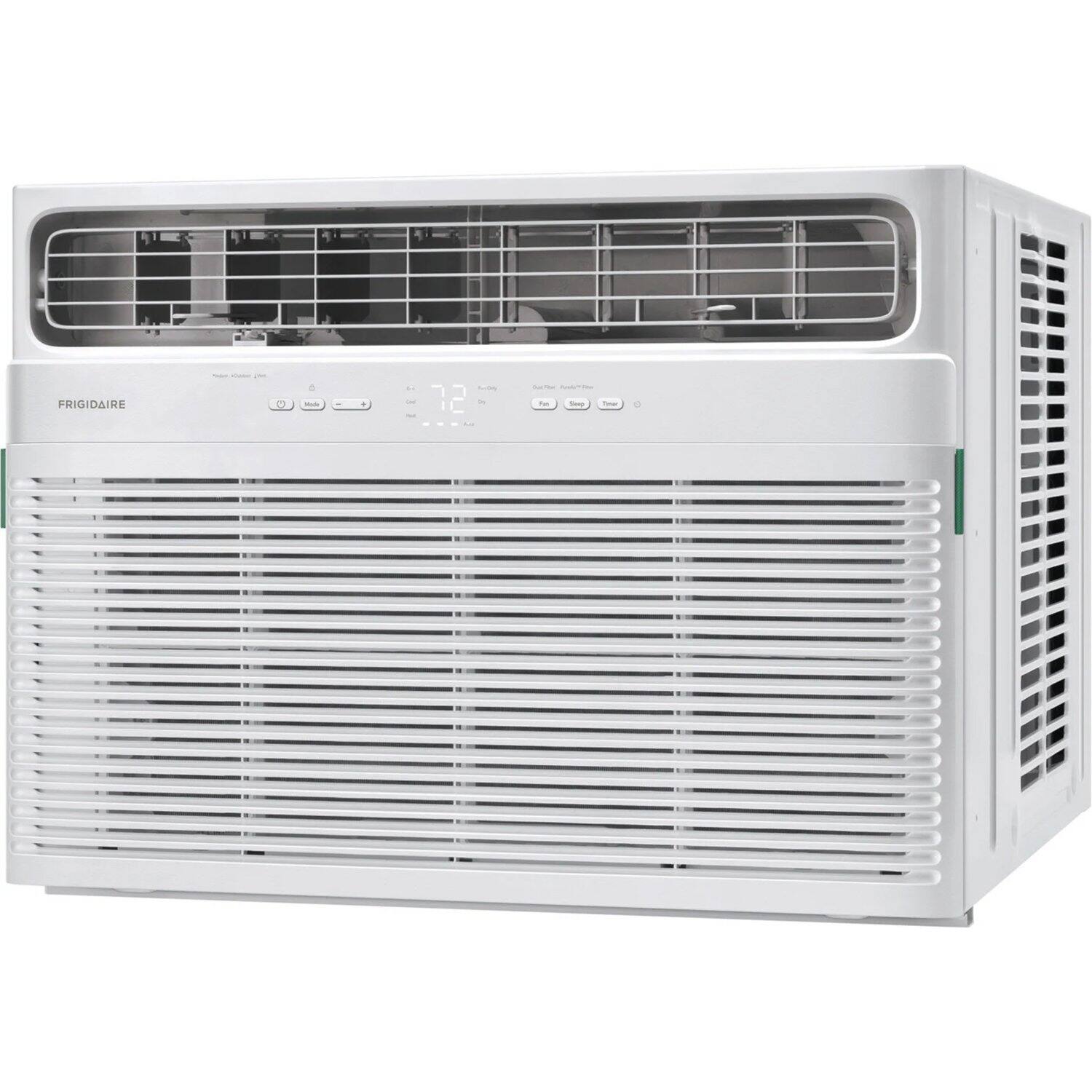 Alt View 5. Frigidaire - Frigidaire 115V 23,000 BTU 1,600 Sq. Ft. Smart Window Air Conditioner with 16,000 BTU Supplemental Heat Function - White.