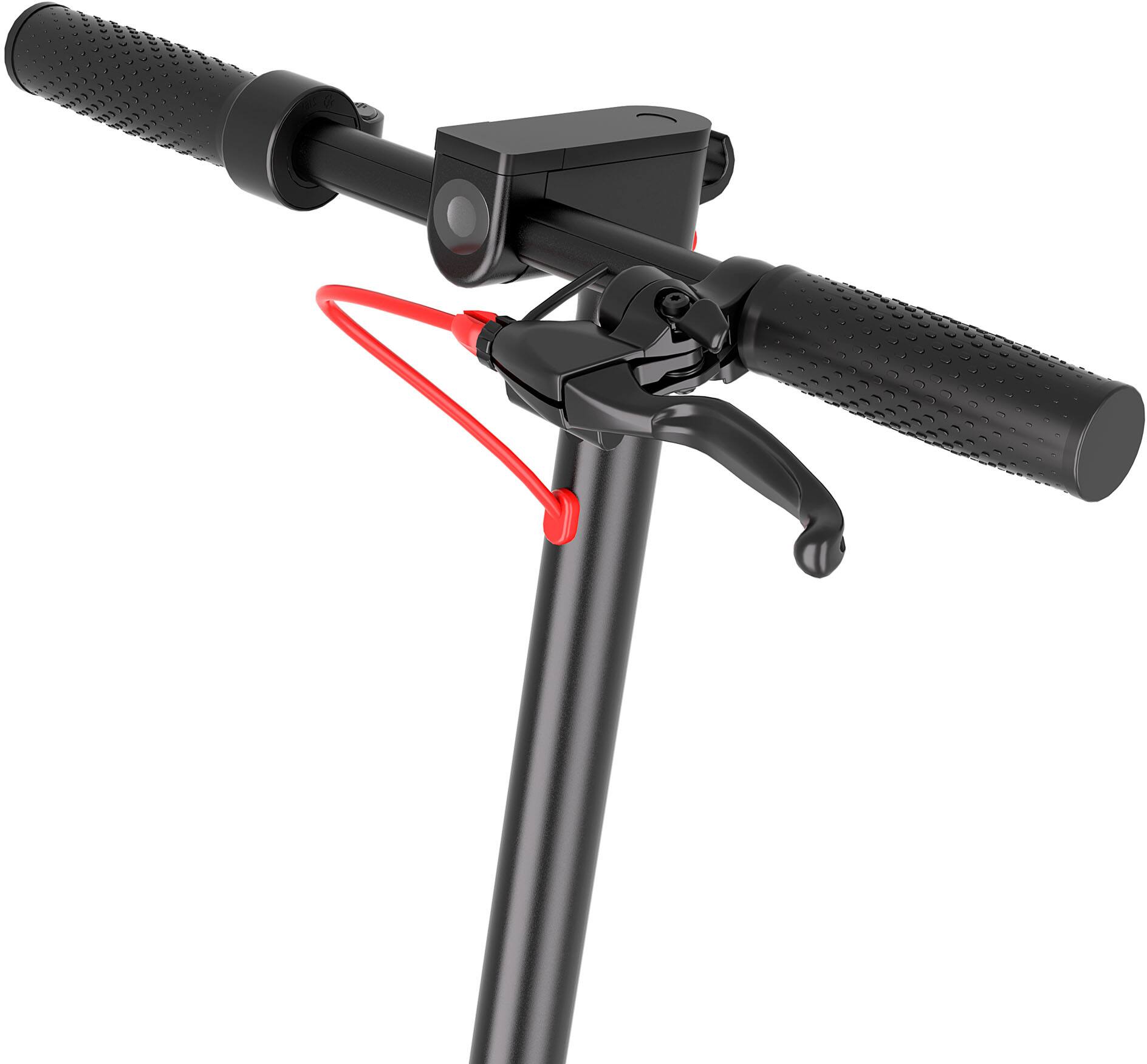 Alt View 5. HiBoy - Hiboy S3 Electric Scooter with 8.5" Pneumatic & Solid Tires – 17-Mile Max Range, 19 MPH, 350W Motor, Foldable for Adults - Black.