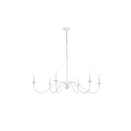Living District - Rohan 48 inch chandelier - White