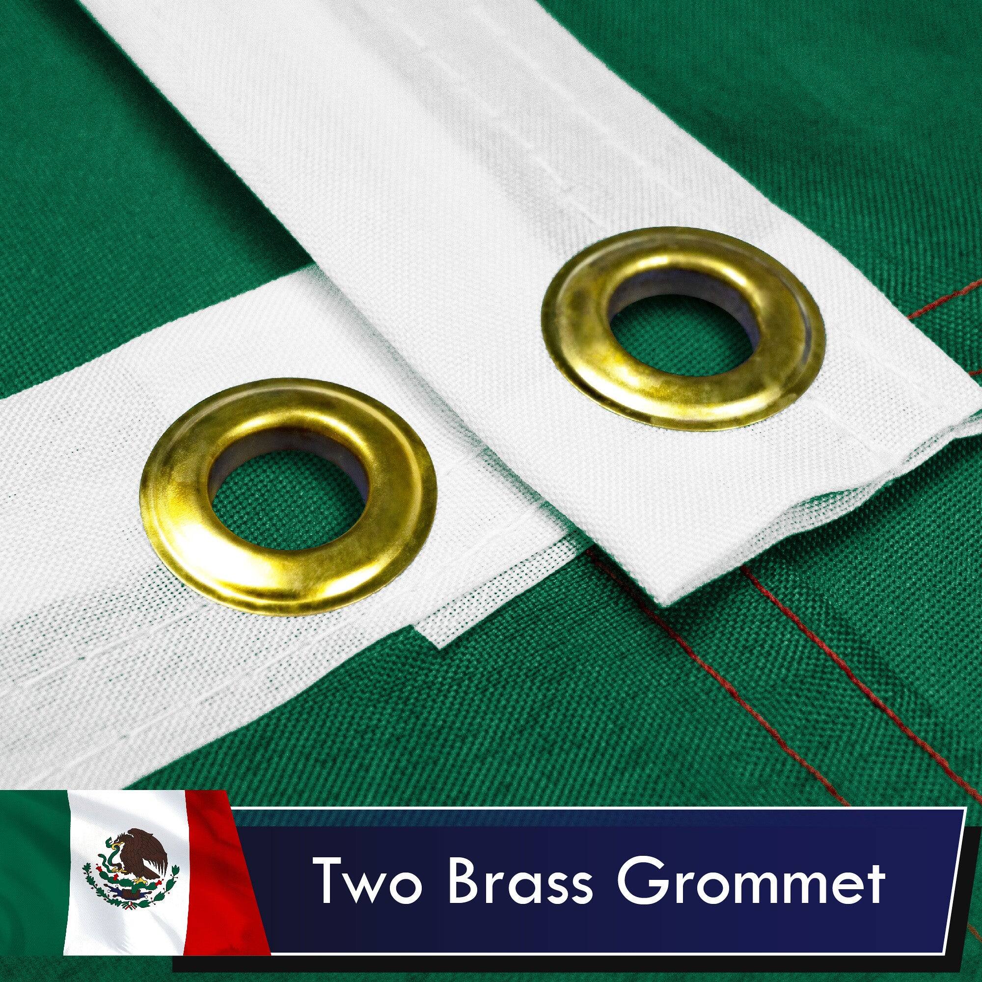 Two Brass Grommet