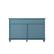 Back. Famapy - Famapy Horizontal Dresser 10 Drawers of Chest with European - Style Elegance - Blue.