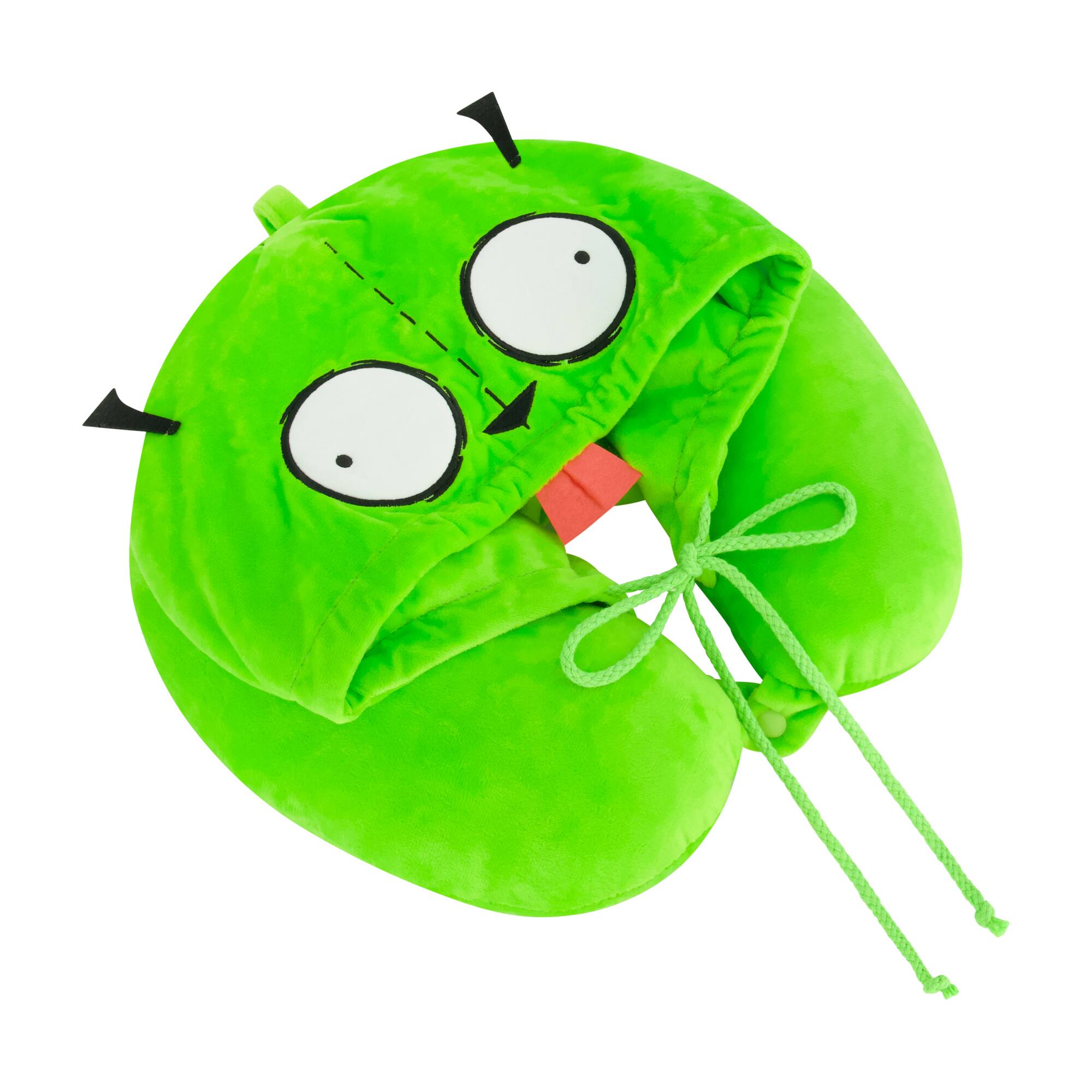 Angle. Concept One - GIR HOODED KNECK PILLOW - GREEN.