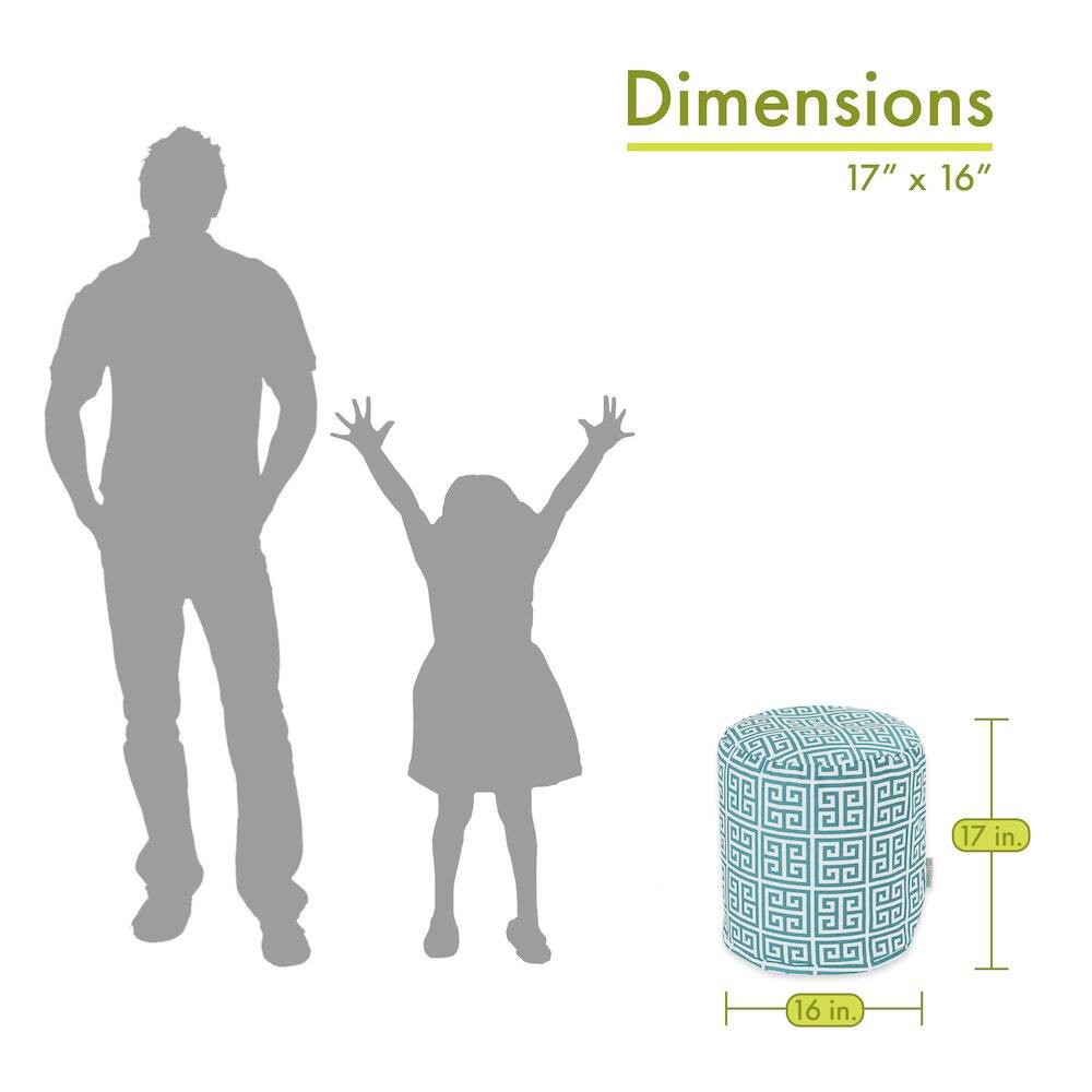 Dimensions: 17" x 16"