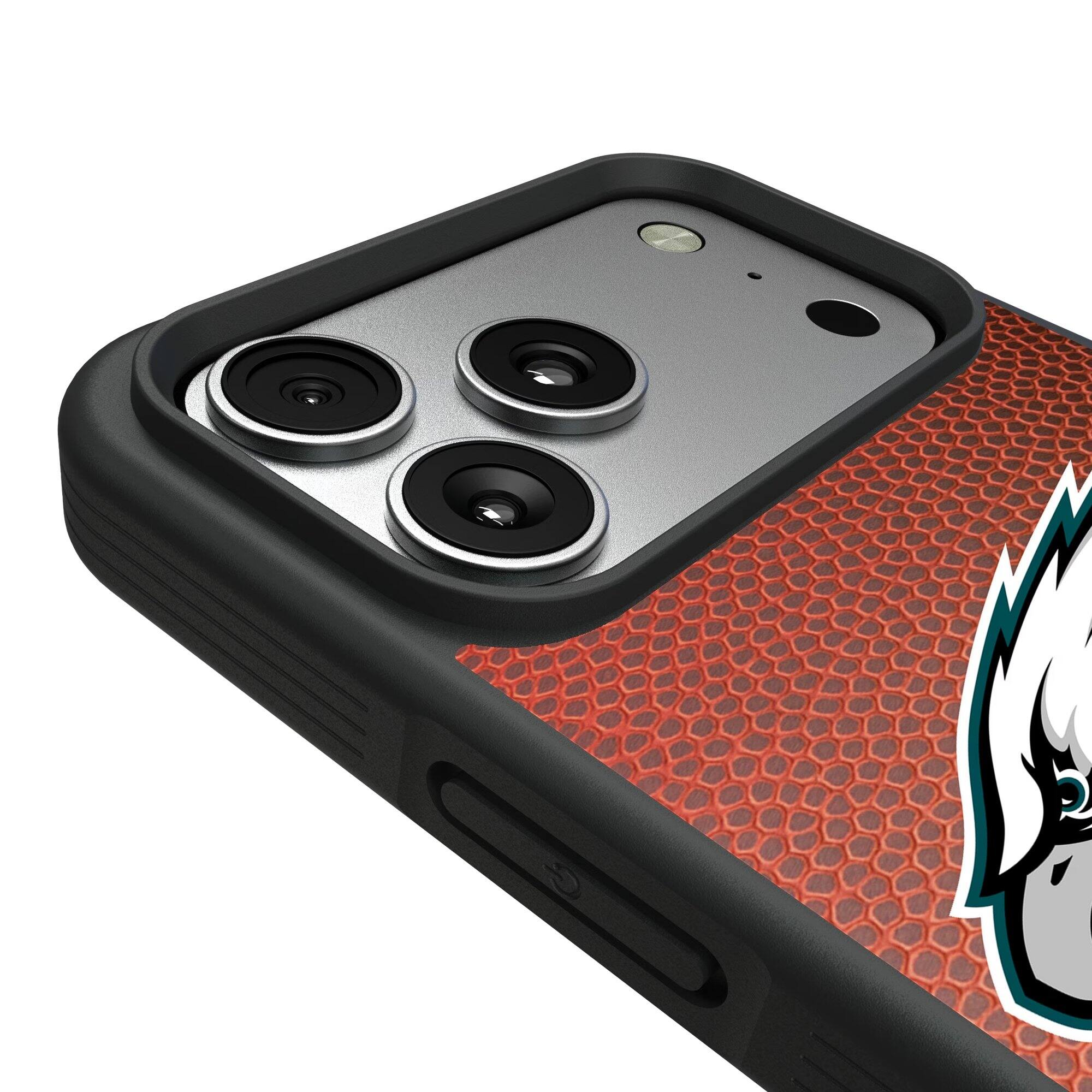 Alt View 2. Keyscaper - Philadelphia Eagles Bump Case with 8.2ft Drop Protection - 15 - Multicolor.