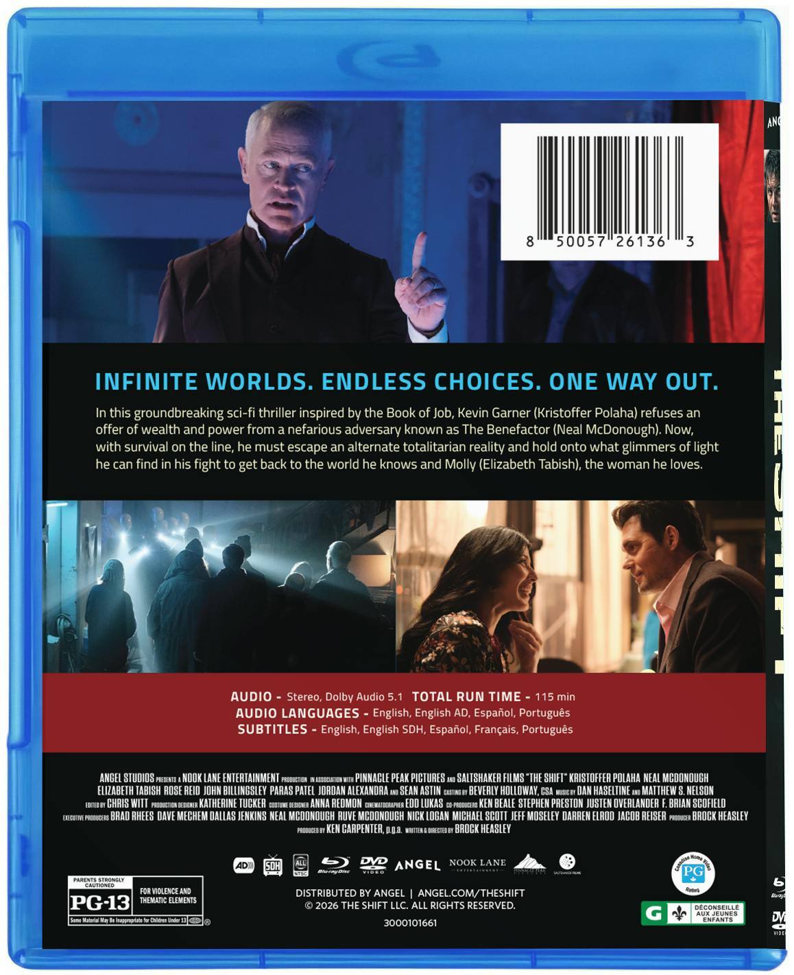 Back. The Shift (Blu-ray + DVD Combo) [Blu-ray].