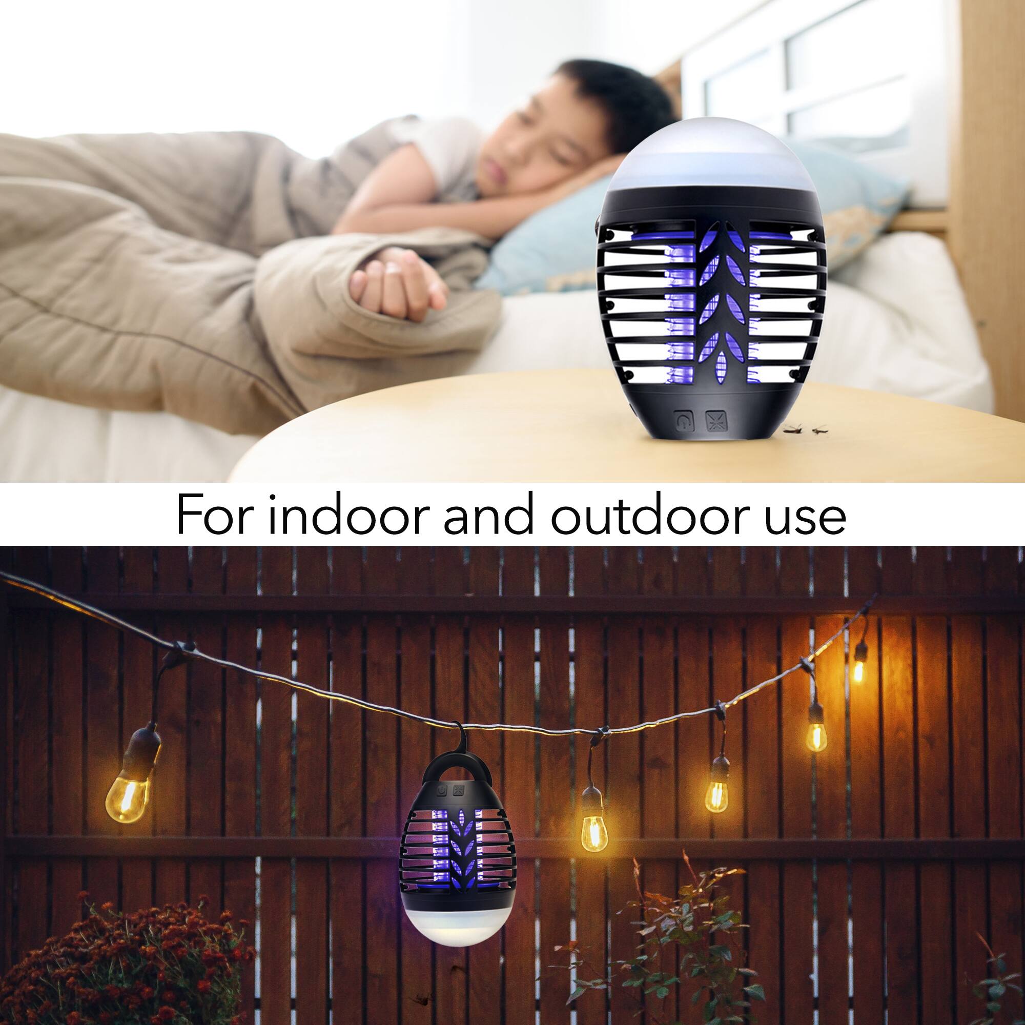 For indoor and outdoor use
