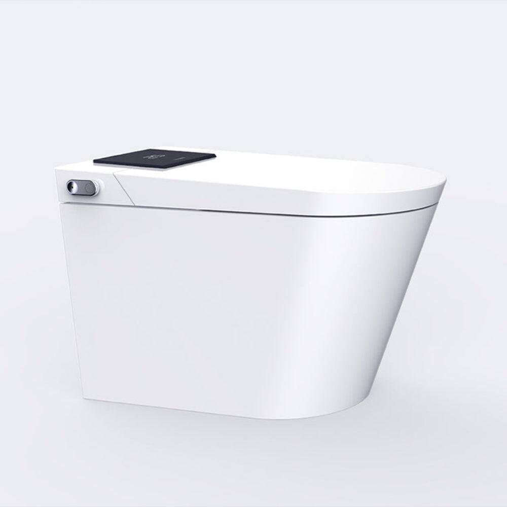 Alt View 3. Boyel Living - White Pro Version Smart Toilet Multi Mode Cleaning Heated Seat Auto Lid Sensor Flush Premium Full Function Design - WHITE.