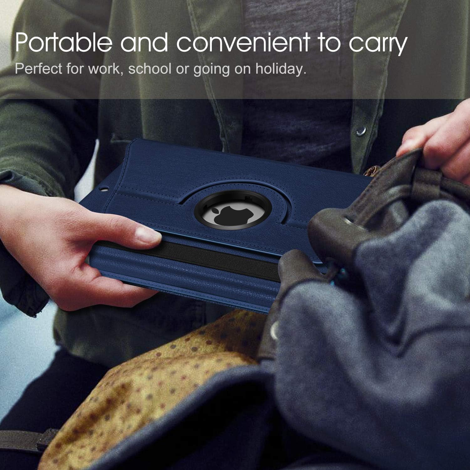 Portable and convenient to carry  
Perfect for work, school or going on holiday.