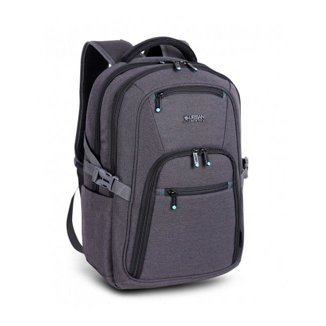 Urban Factory - HEAVEE Carrying Case (Backpack) for 10.5" to 15.6" Notebook, Tablet - Water Proof, Shock - Dark Gray
