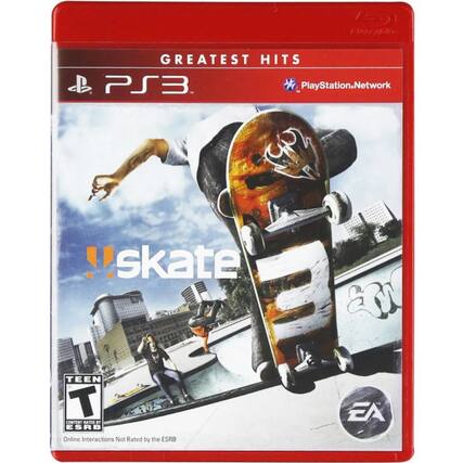 GREATEST HITS PS3
PlayStation.Network
skate 3
TEEN
USK 12
Online Interactions Not Rated by the ESRB
EA - T (Teen 13+)