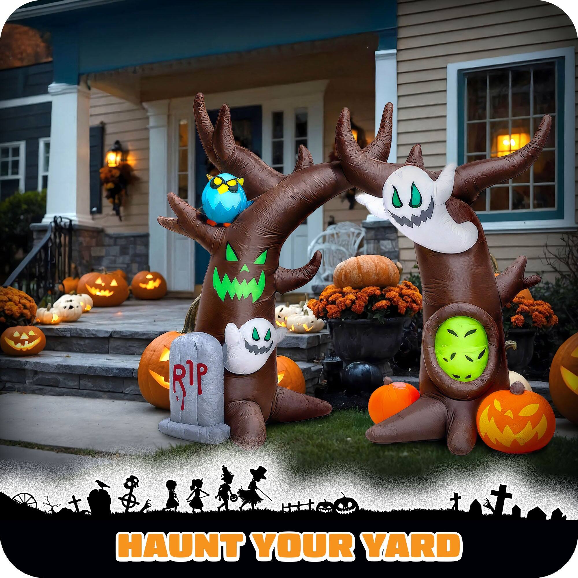 RIP  
HAUNT YOUR YARD