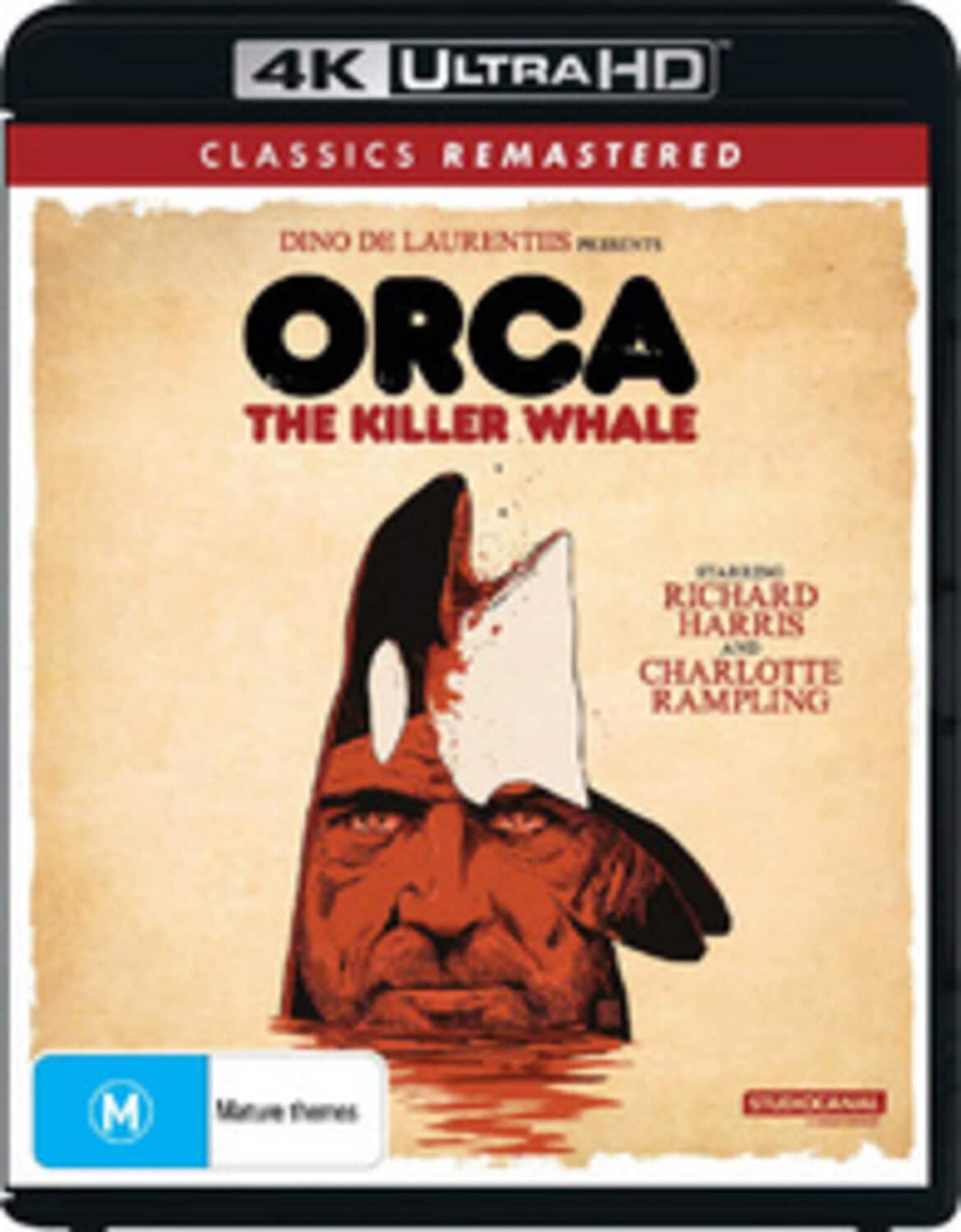 Orca: The Killer Whale - All-Region UHD   - 4K Blu-Ray [4K Ultra HD Blu-ray] price history on PriceWatchPro