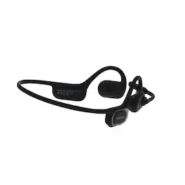 RadioShack - Open-Ear Wireless Headphones with Bone & Air Conduction Audio, Dual-Mic Noise Cancellation, IPX5 3304460 - Black