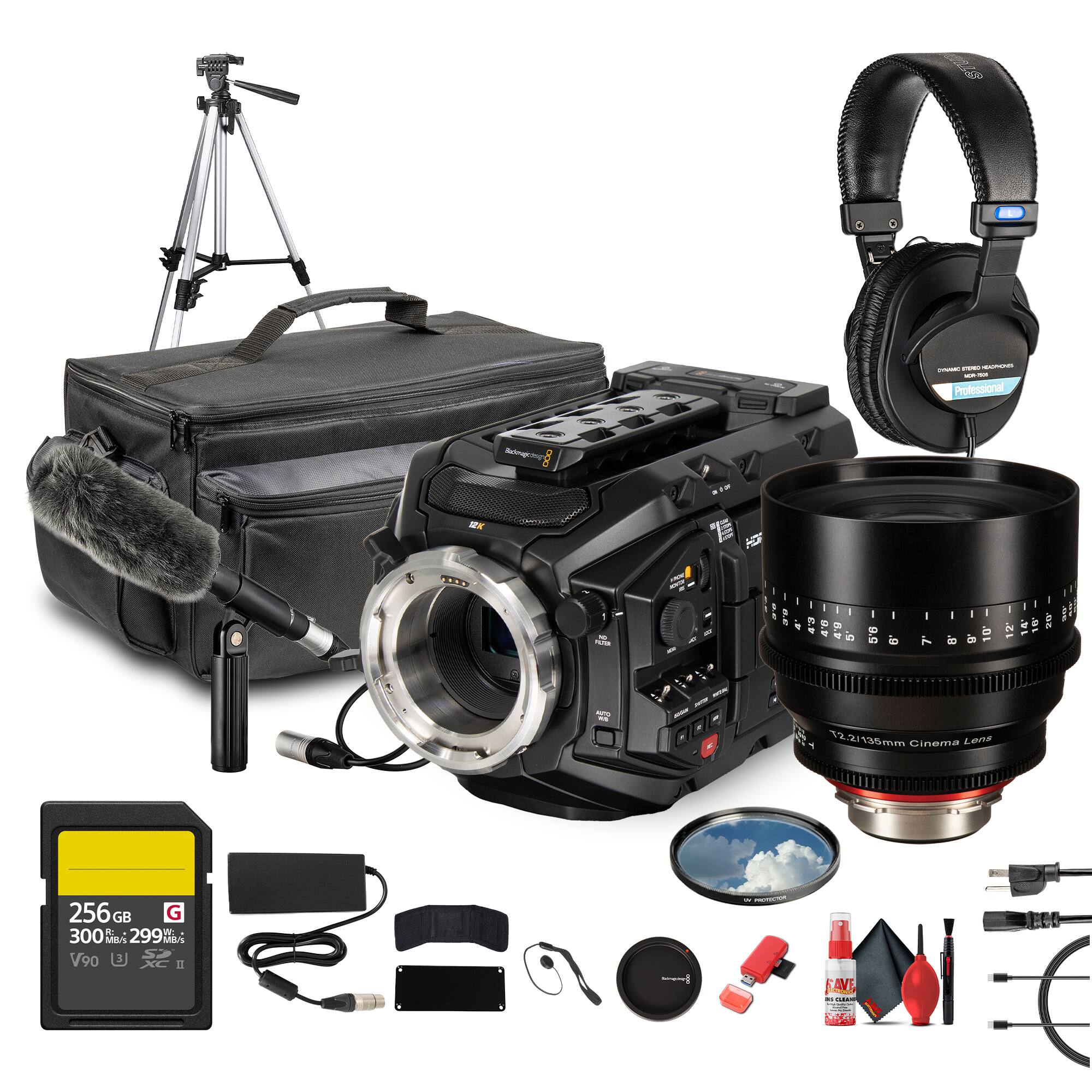 Blackmagic Design - URSA Mini Pro 12K | Super 35 Digital Camera with 12K Resolution + More price history on PriceWatchPro