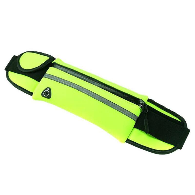 Alt View 2. JupiterGear - Sports Running Belt and Travel Fanny Pack for Jogging, Cycling and Outdoors with Water Resistant Pockets - Yellow.