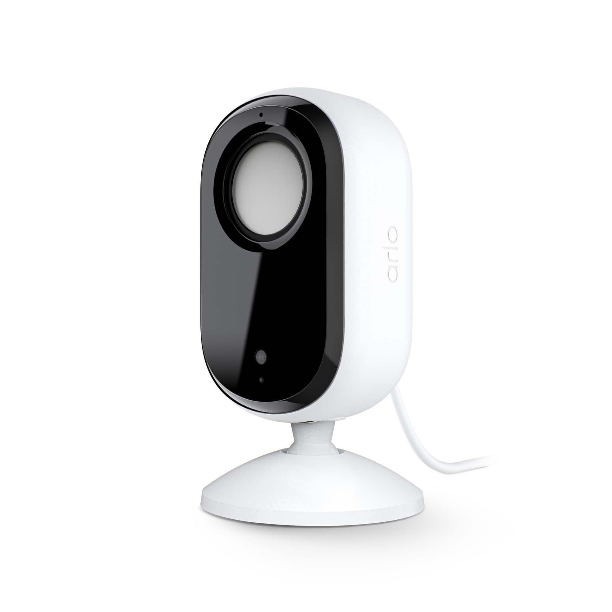 Arlo - Refurbished Excellent - VMC3060-100NAR Essential 2nd Gen 2K Indoor Single Cam - White