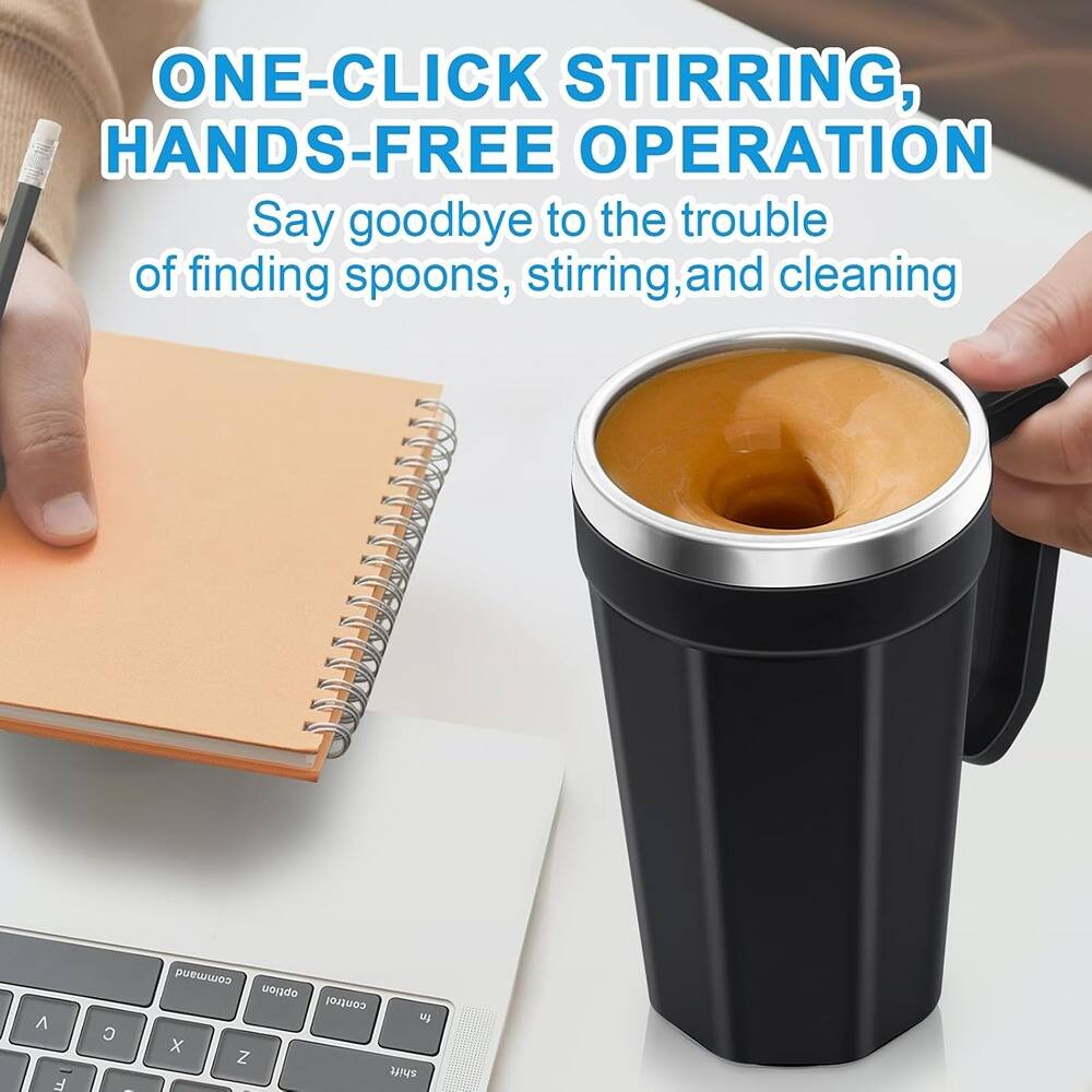 ONE-CLICK STIRRING, HANDS-FREE OPERATION

Say goodbye to the trouble of finding spoons, stirring, and cleaning