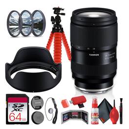 Tamron - 28-75mm f/2.8 Di III VXD G2 Lens for Sony E Bundle - Black