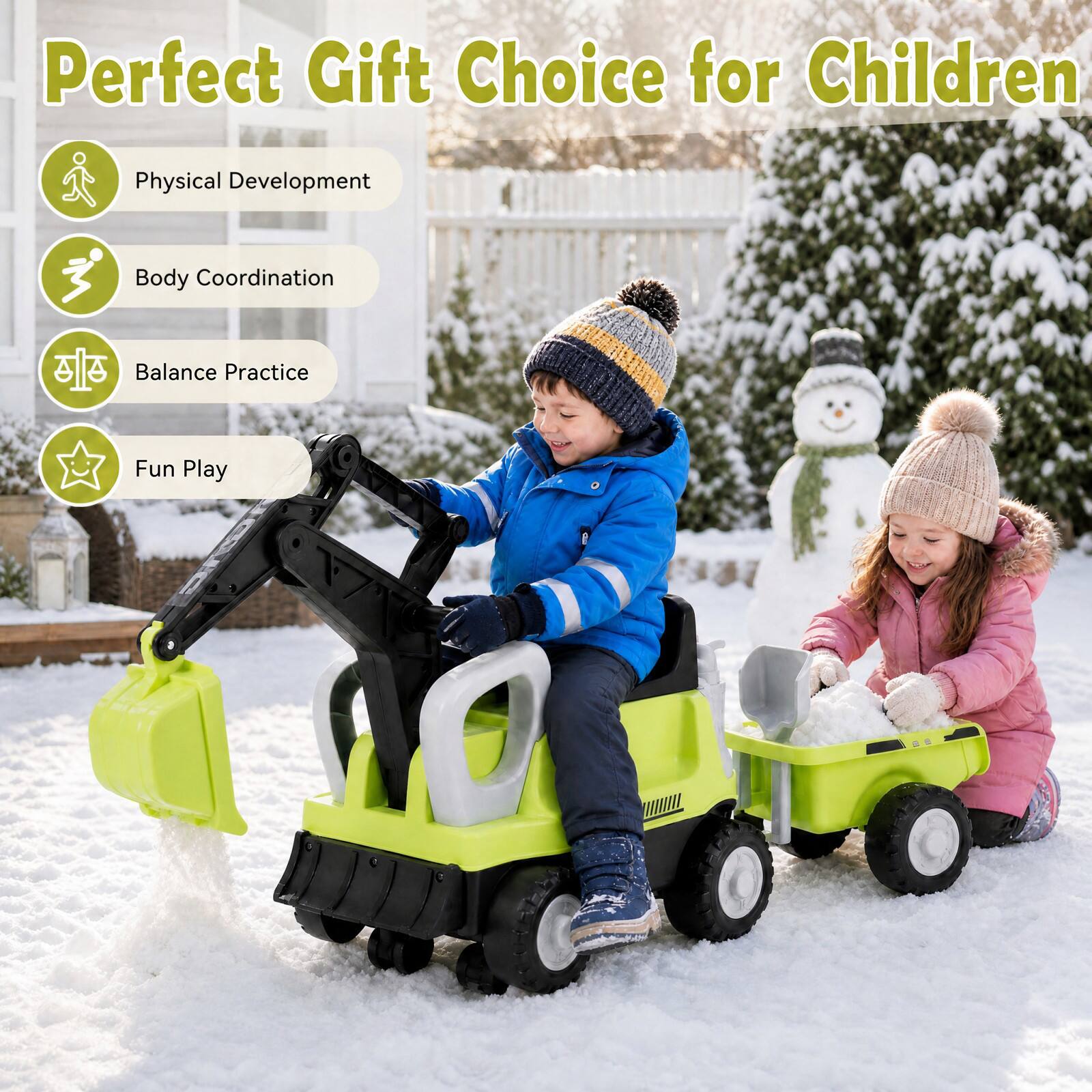 Perfect Gift Choice for Children

- Physical Development
- Body Coordination
- Balance Practice
- Fun Play