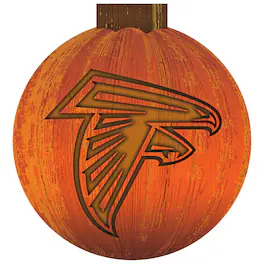 Fan Creations - Atlanta Falcons 12'' Pumpkin Sign - Orange