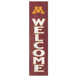 Jardine - Minnesota Golden Gophers 12'' x 48'' Welcome Leaner - Maroon