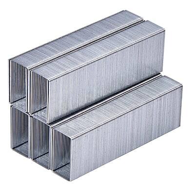Front. Bostitch - Bostitch Heavy Duty 15/16" Length High Capacity Staples, Full Strip, 1000/Box (SB351516HC1M) - Silver.