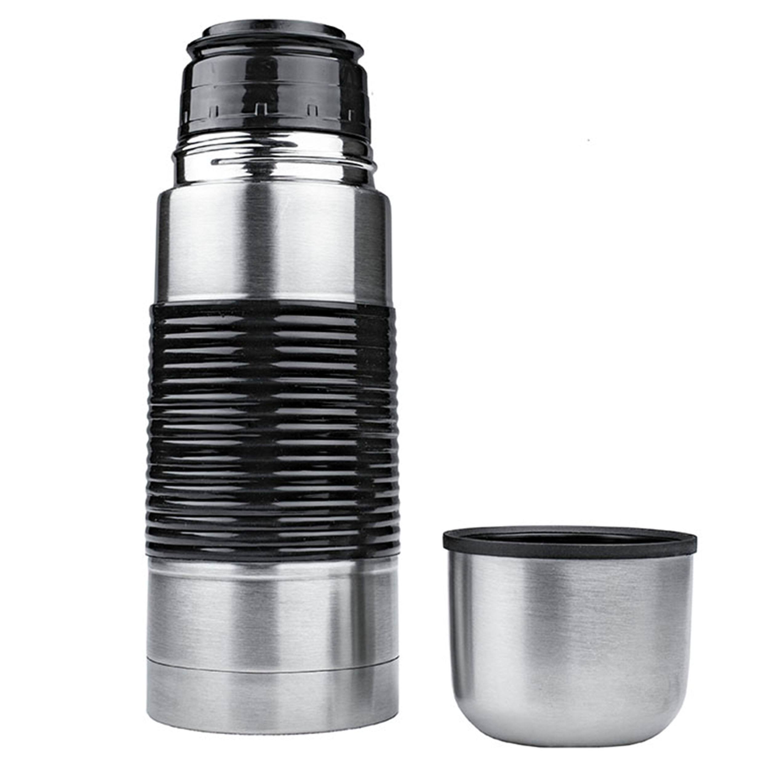 Alt View 3. Brentwood - Brentwood 350ML Vacuum S/S Flask Coffee Thermos - Silver.