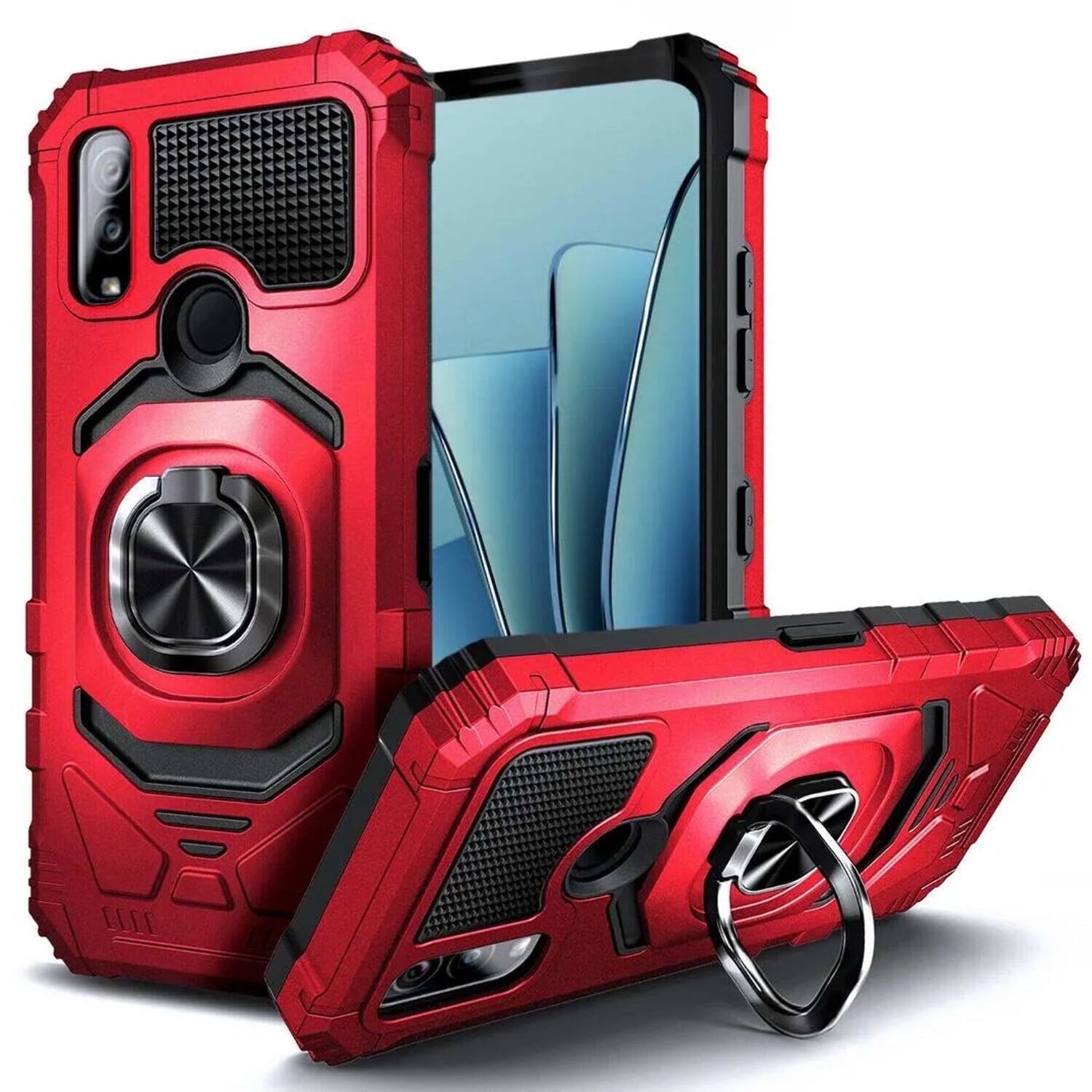 RomeTech - Rome Tech Armor Case for Kyocera DuraSport 5G - Red
