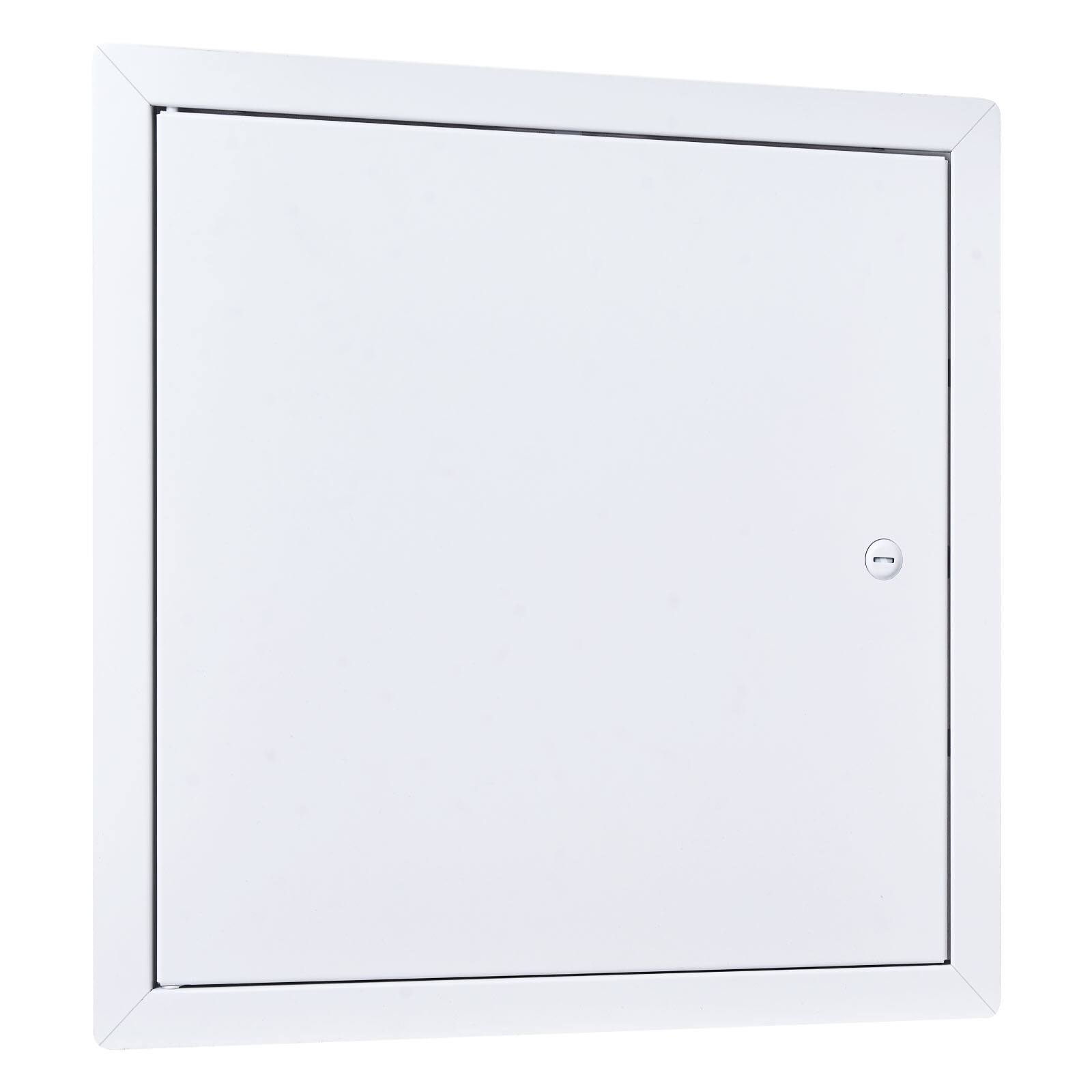 Alt View 5. VEVOR - Access Panel for Drywall, 13.3 x 13.3 in Galvanized Steel Access Door, Easy Install Hinged Service Panel - White.