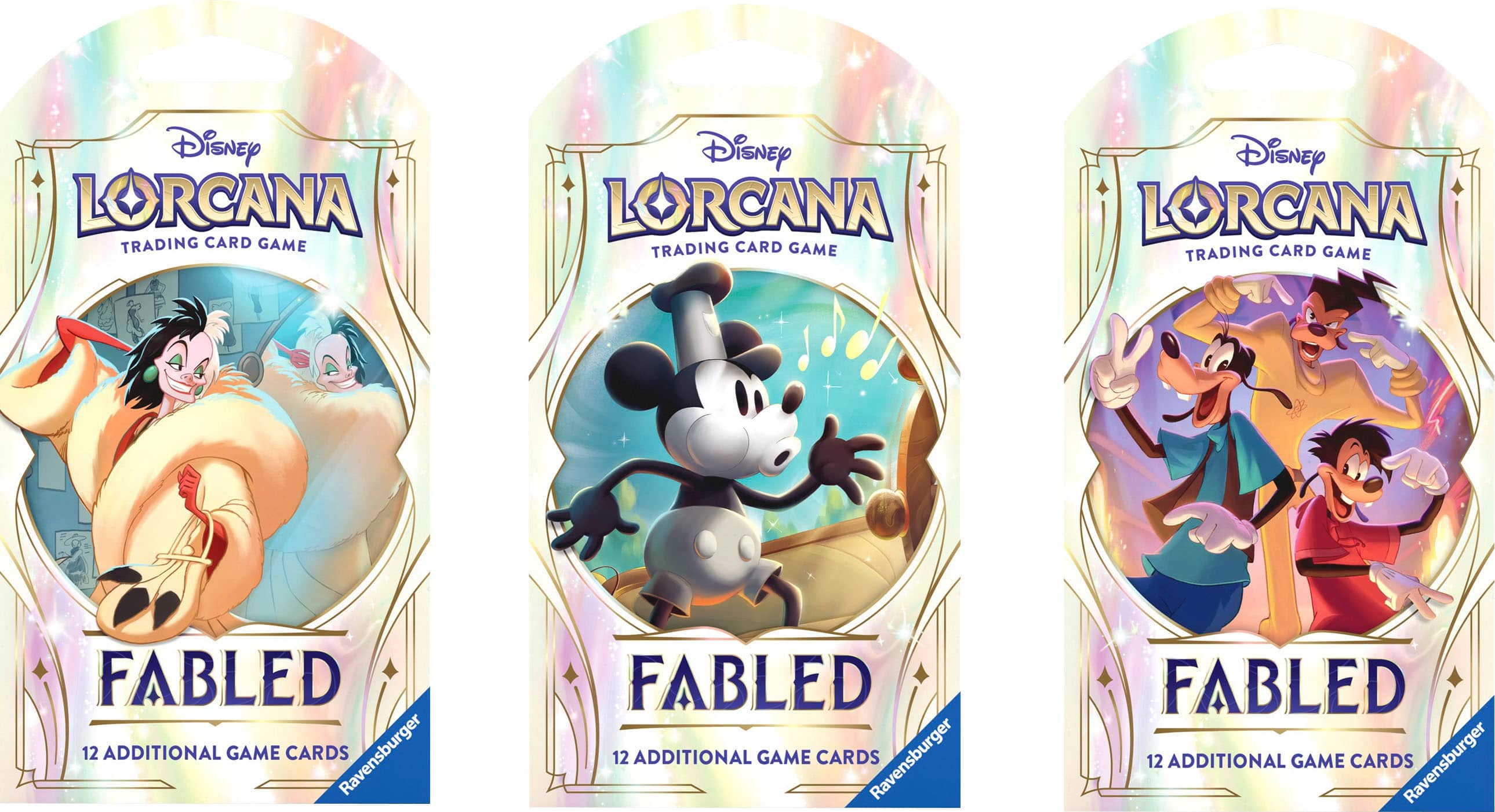 Disney - Lorcana Fabled Sleeved Booster - Styles May Vary