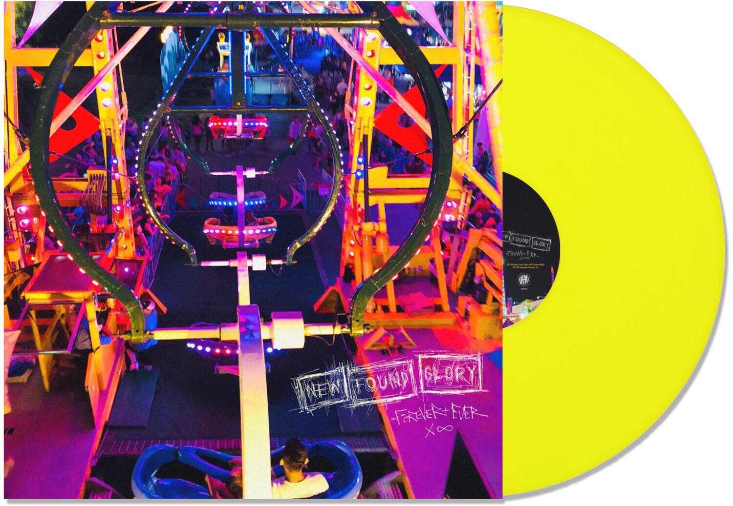 New Found Glory - Forever and Ever X Infinity - Neon Yellow  - VINYL LP