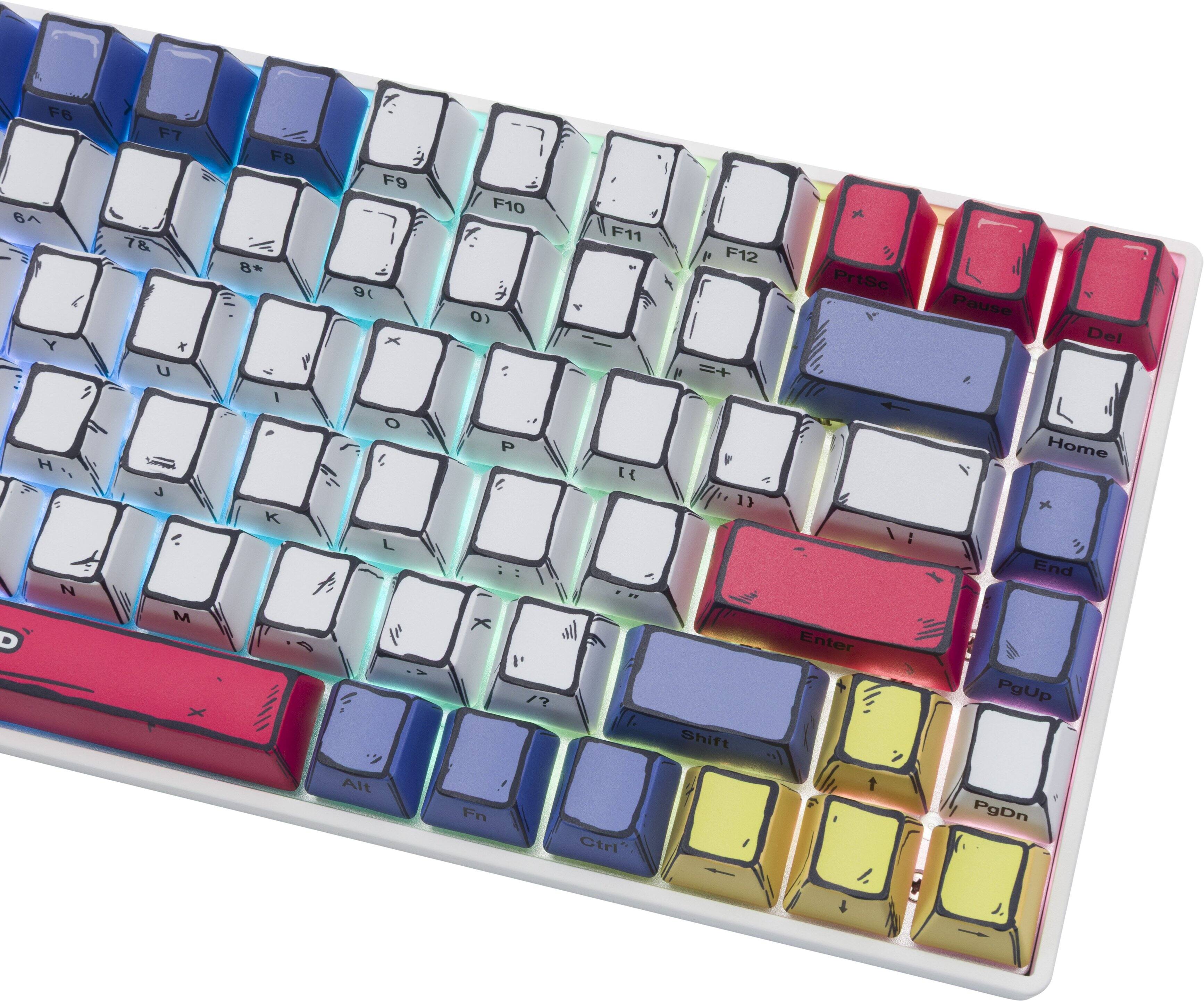 F6 6, F7 7, F8 8, F9 9, F10 0, F11 F12, PrtSc, Pause, Del, Home, End, D, Shift, Enter, PgUp, Alt, Fn, Ctrl, PgDn