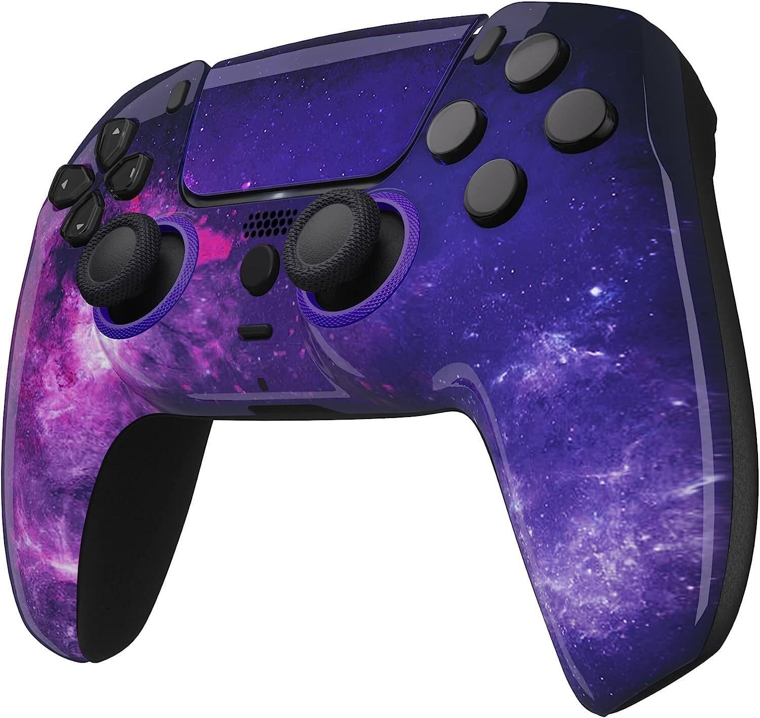Left. Custom Controllerzz - Custom Wireless Controller for PS5 - Galaxy.