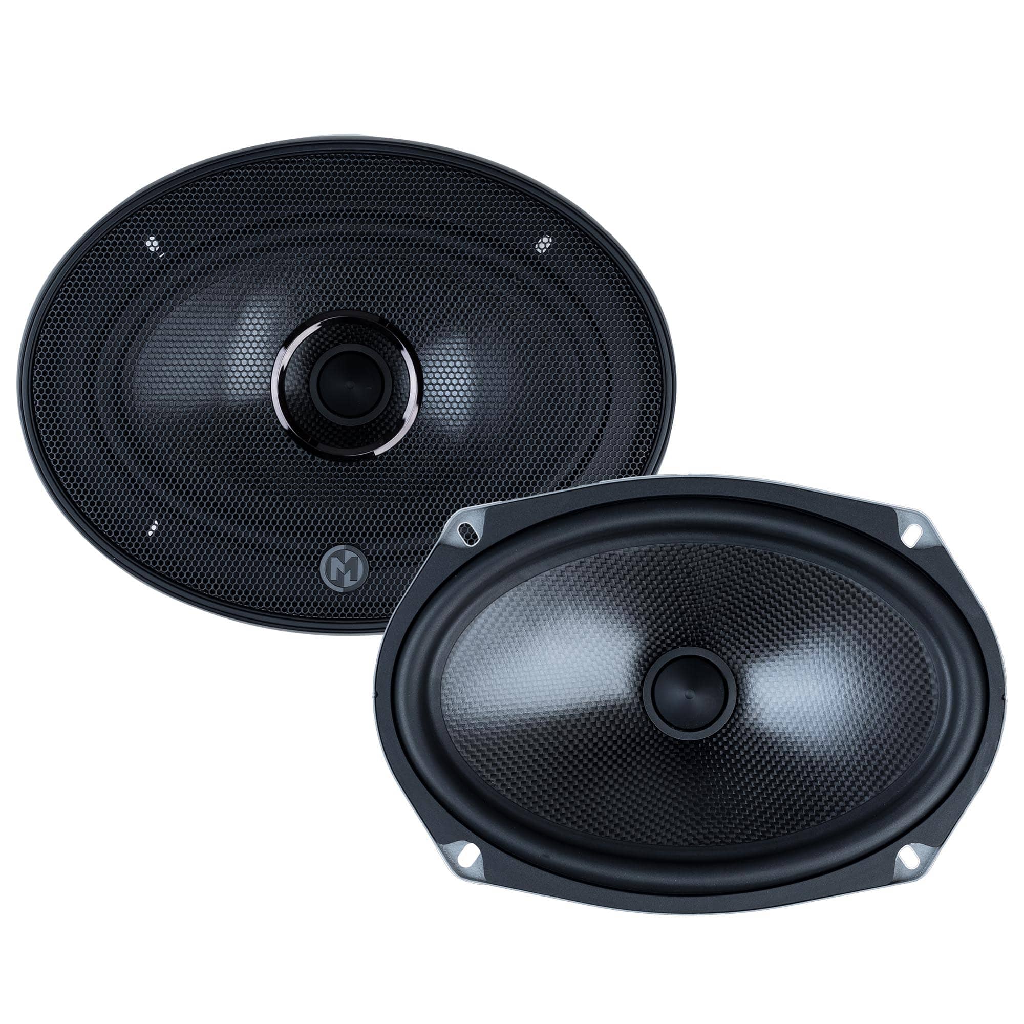 Memphis Car Audio - Memphis Audio MS69MV - MClass 6x9" Oversized Convertible Mid Woofer - Black/Gray