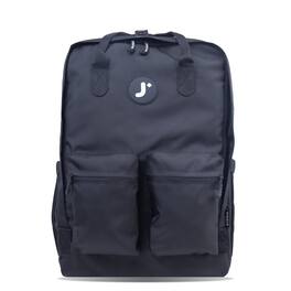 J World - Unisex Timo Multi-Functional Laptop Backpack for School and Travel - Black