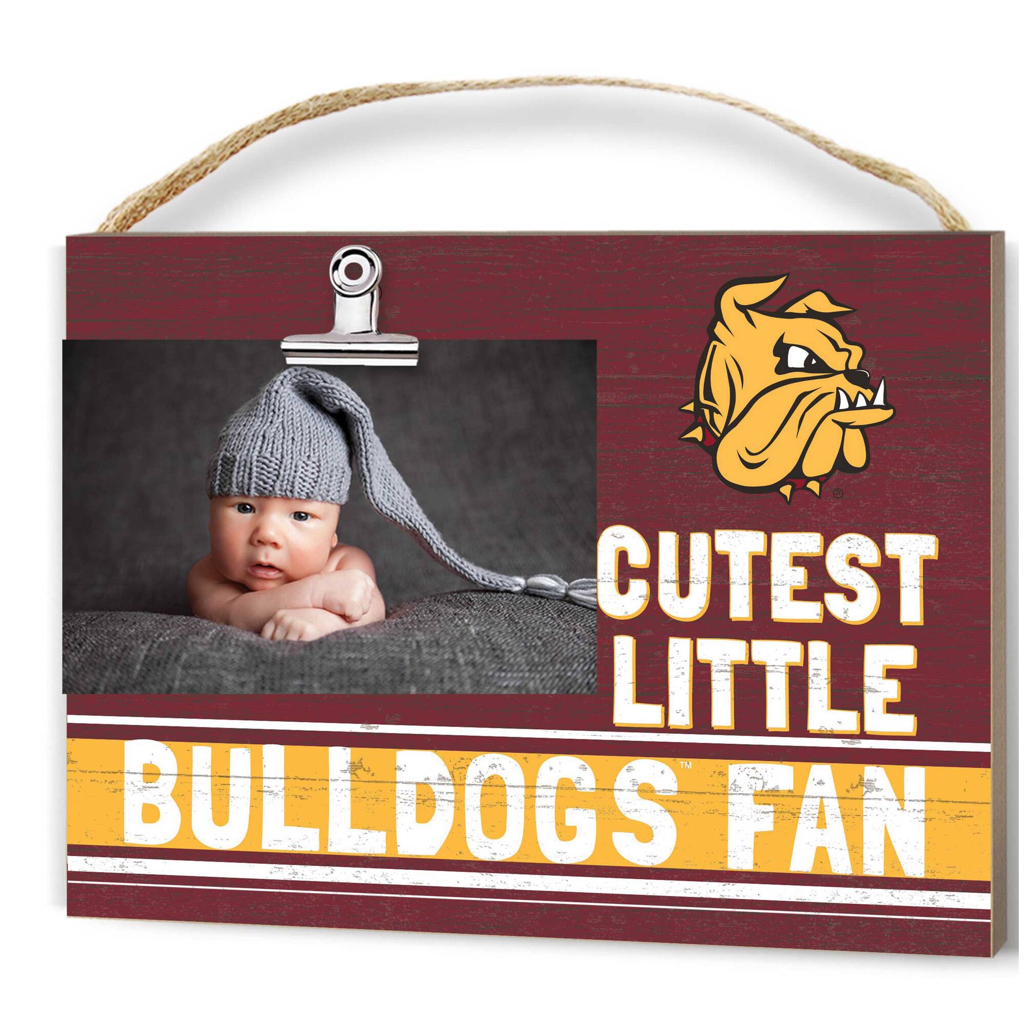 Minnesota Duluth Bulldogs 8'' x 10'' Cutest Little Fan Team Logo Clip Photo Frame