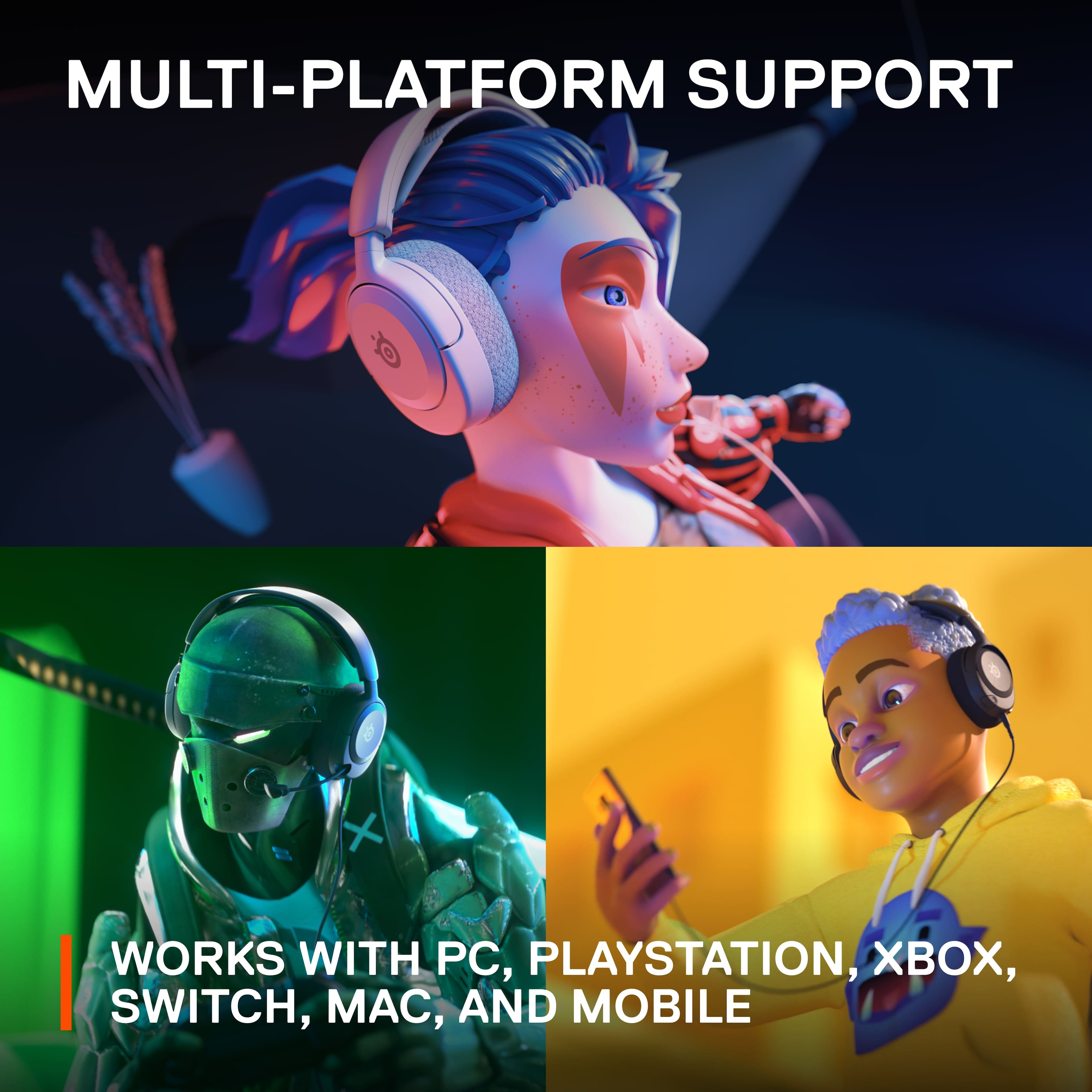 MULTI-PLATFORM SUPPORT: WORKS WITH PC, PLAYSTATION, XBOX, SWITCH, AND MOBILE