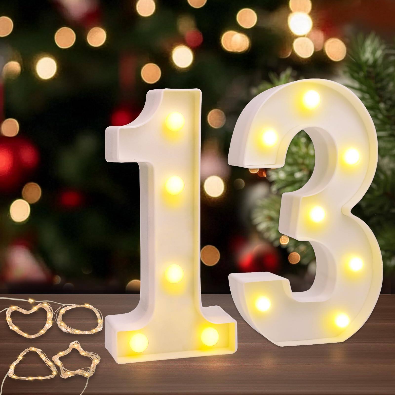 Paradigms Interiors 18th Birthday Decorations For And Light Up Numbers ...