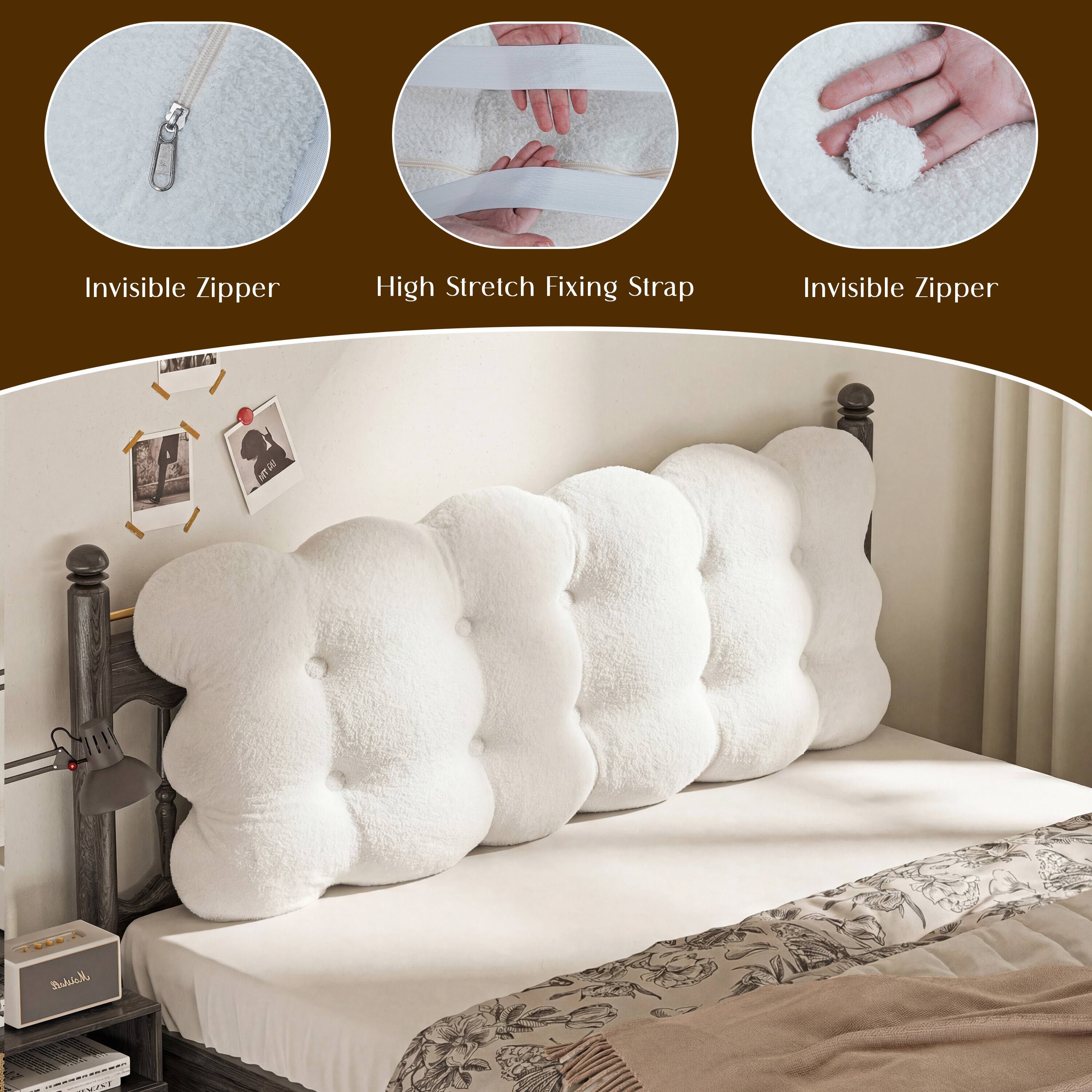 Invisible Zipper  
High Stretch Fixing Strap  
Invisible Zipper