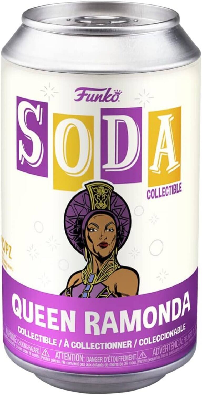 Funko  
SODA  
COLLECTIBLE  

QUEEN RAMONDA  
COLLECTIBLE / À COLLECTIONNER / COLECCIONABLE  

ATTENTION: DANGER D'ÉTOUFFEMENT  
ADVERTENCIA: PELIGRO DE AHOGO  
CHOKING HAZARD - SMALL PARTS. NOT FOR CHILDREN UNDER 36 MONTHS