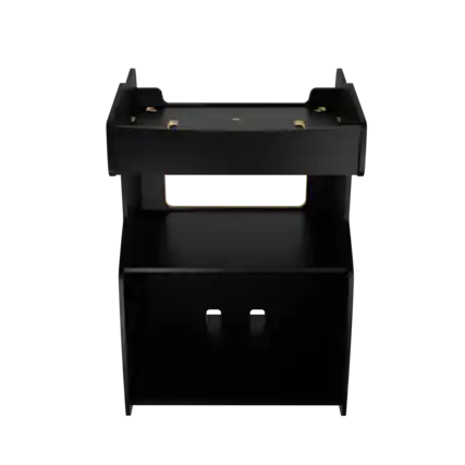 Front. Incredible Technologies - Golden Tee GO Stand - Black.