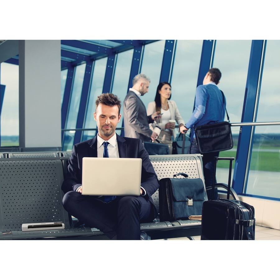 Alt View 7. Epson - Epson DS-80W Sheetfed Scanner - 600 dpi Optical - 16-bit Color - 15 ppm (Mono) - 15 ppm (Color) - Color Scan - Business - Unknown.