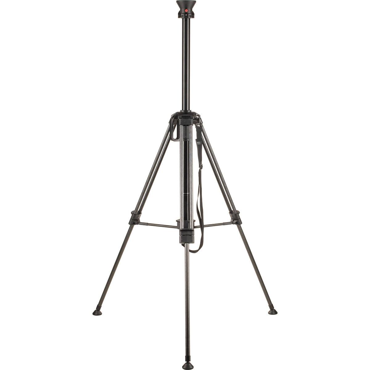 Alt View 4. Sachtler - Sachtler Hot Pod CF 14 2-Section Carbon Fiber Tripod Legs with 100mm Bowl and Mid-Level Spreader, 55 lbs Payload.