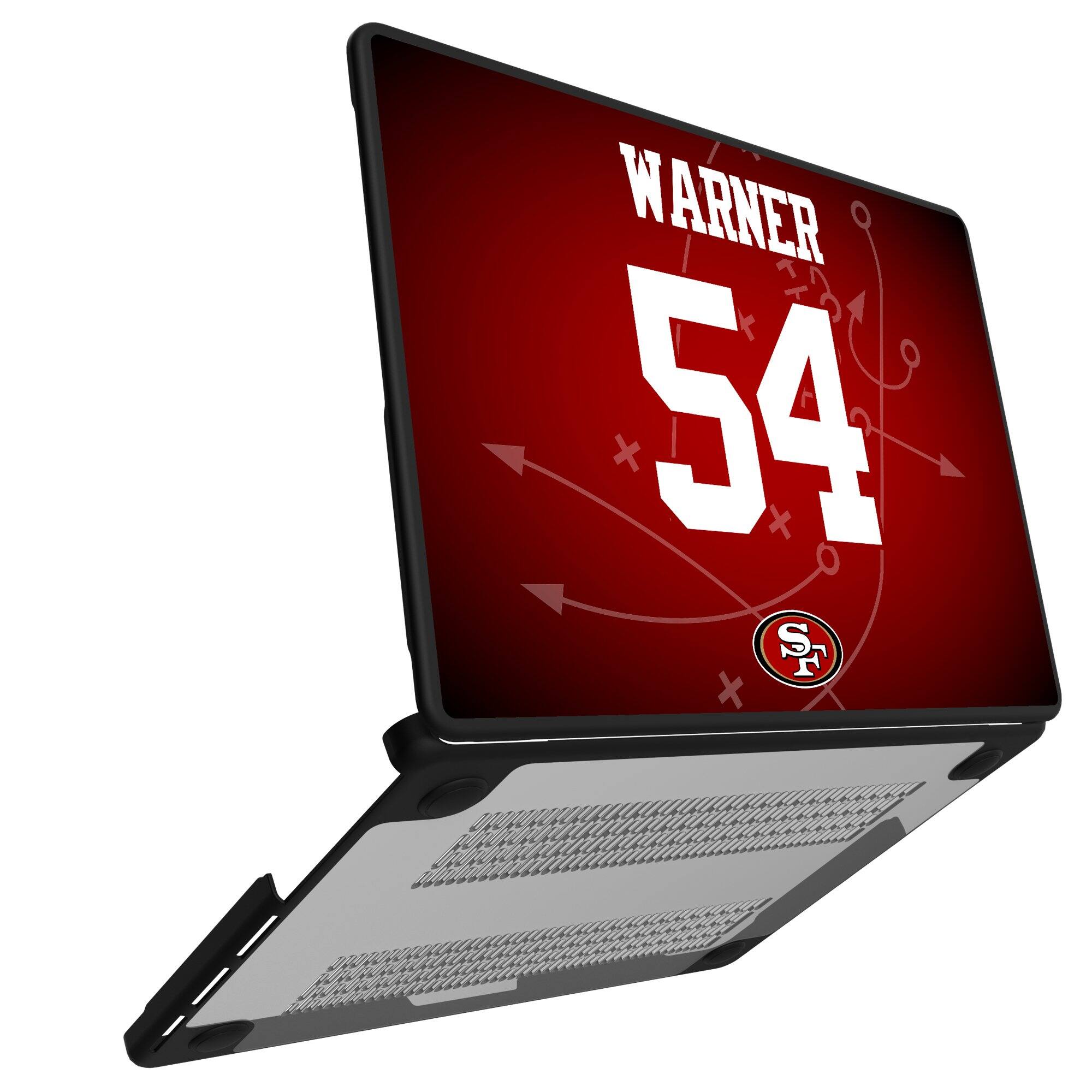 Alt View 1. Keyscaper - Fred Warner San Francisco 49ers MacBook Case - Pro 13 in - Multicolor.