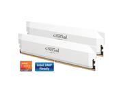 Crucial Pro Overclocking 64GB (2 x 32GB) DDR5 6000 (PC5 48000 Crucial Pro Overclocking 64GB (2 x 32GB) DDR5 6000 (PC5 48000