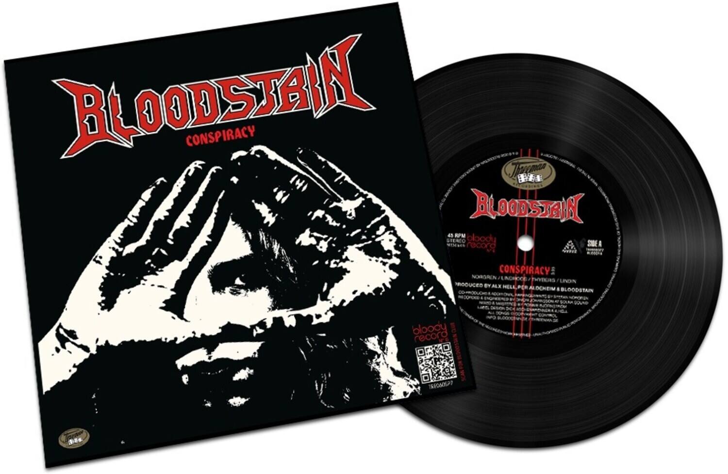 Bloodstain - Conspiracy / Still Alive   - 7-INCH SINGLE [7 inch Vinyl Disc] price history on PriceWatchPro