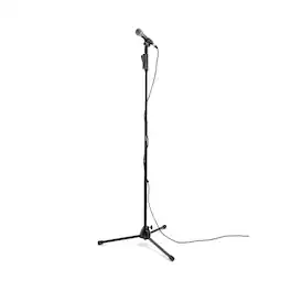On Stage Stands - On-Stage MS7540 One-Handed Mic Stand with Tripod Base (For Vocal and Instrument Microphones, Height-Adjustable