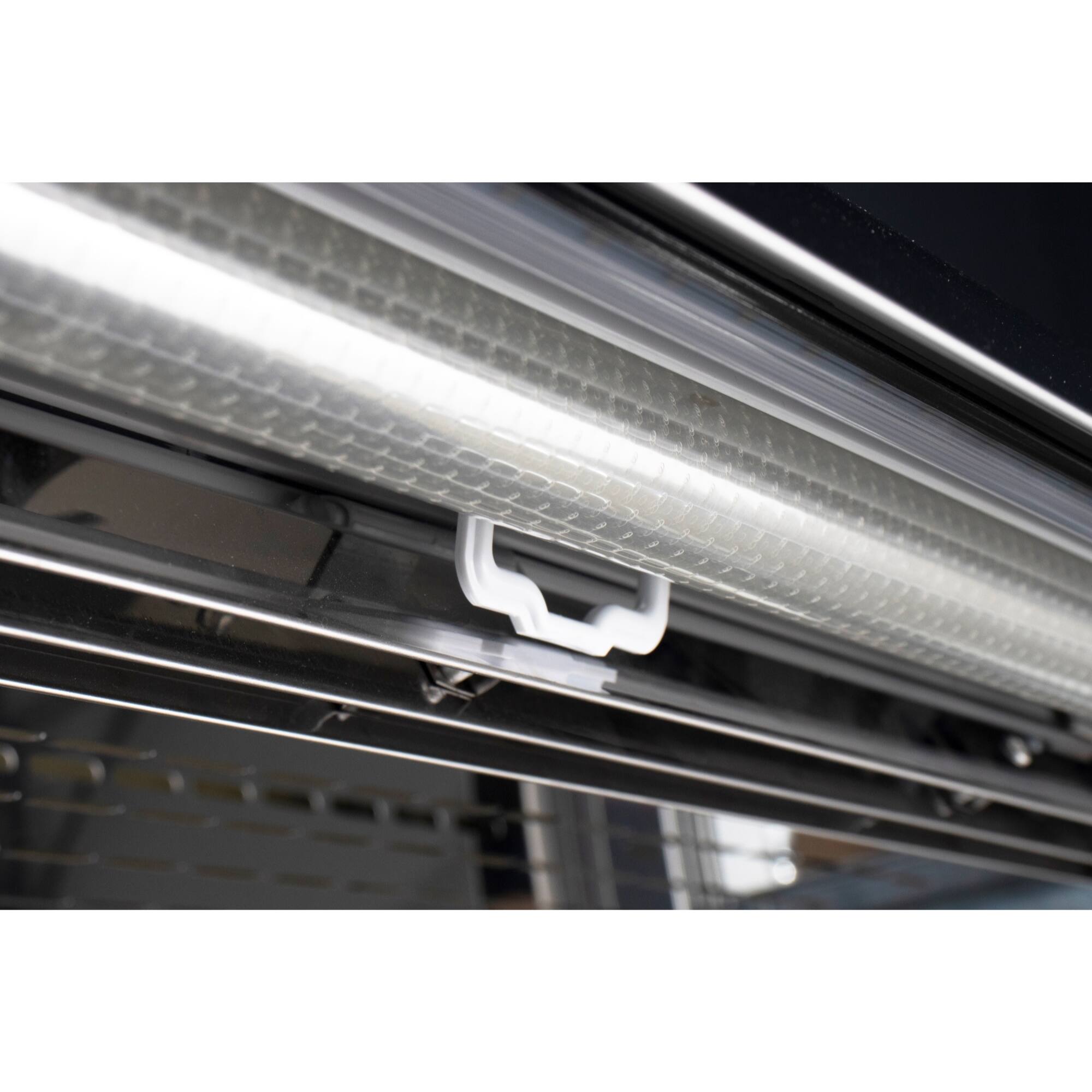 Alt View 4. Koolmore - 35 in. Open Air Grab and Go Refrigerator - 13.4 Cu Ft. CDA-13C - Stainless-Steel.